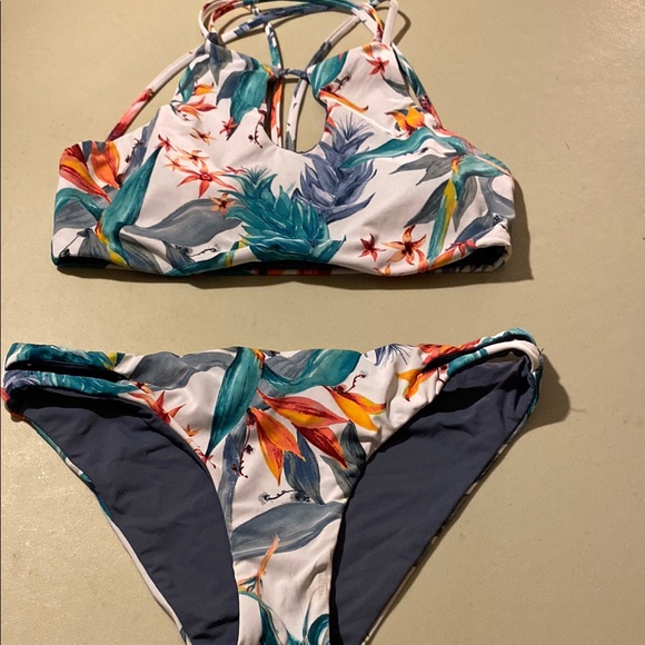 Roxy Other - Floral Print Women's Swim Set